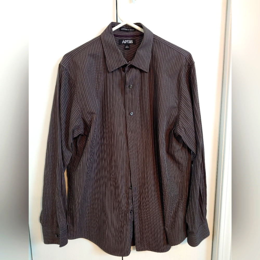 Apt.9 Mens Long Sleeved Shirt - Size Large